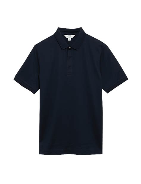 Buy Pure Supima® Cotton Polo Shirt at Marks & Spencer