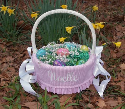 Buy Oversize Custom Seersucker Liner to Fit Pottery Barn Large Basket ...