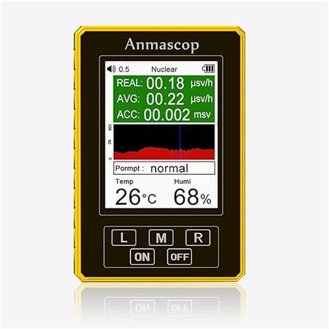 4in1 EMF Meters&Geiger Counter&Temperature and Humidity Measurement ...