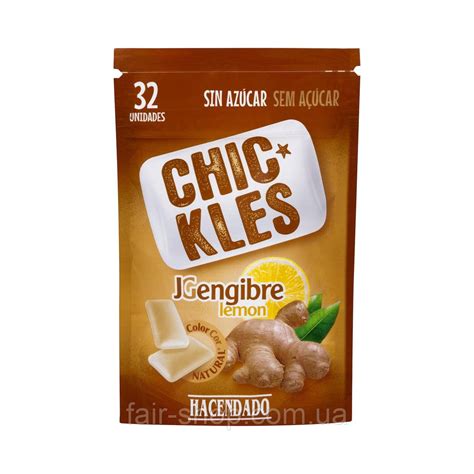 Жевательная Резинка Hacendado Ginger Chewing Gum Tabs Hacendado, 45 Гр ...