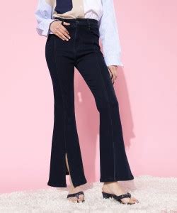 High Waist Bootcut Jeans - Buy High Waist Bootcut Jeans online at Best ...