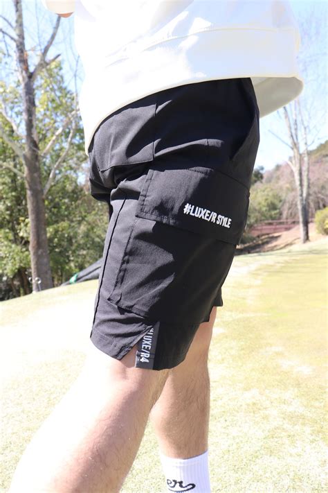 【LUXE/R】(46305)ストレッチ布帛カーゴショートパンツ | LUXE/R