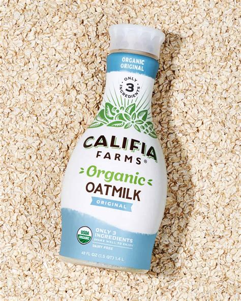 Califia Farms Debuts Line of 3-Ingredient Organic Oatmilk and Almondmilk