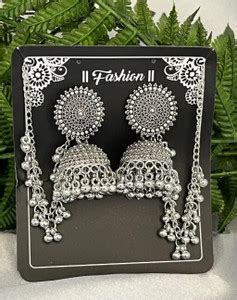 Silver Jhumkas - Buy Silver Jhumkas online at Best Prices in India ...