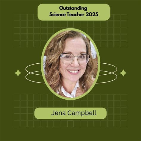 Jena Campbell Outstanding Science Teacher 2025 | Viborg-Hurley School ...