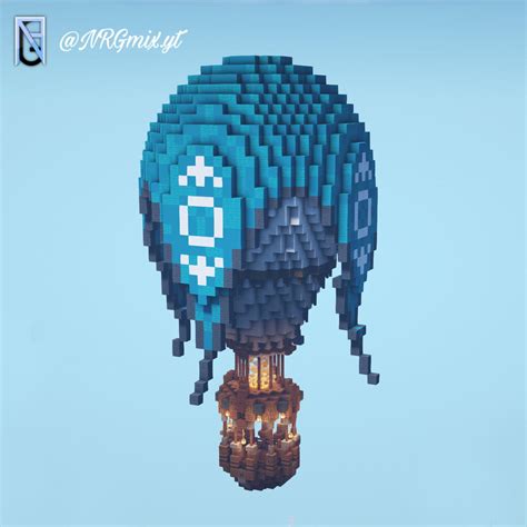 Steampunk Hot Air Balloon Minecraft