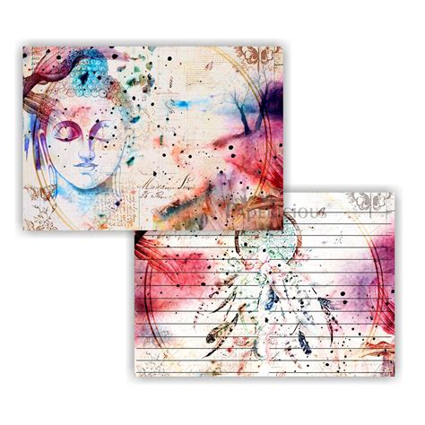 Papericious - Decoupage Papers - Buddha's EightFold Path - A4 size