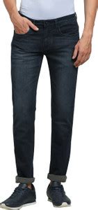 TURTLE Tapered Fit Men Dark Blue Jeans - Buy TURTLE Tapered Fit Men ...