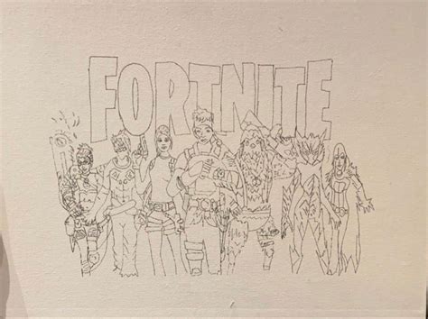 Image result for Fortnite Drawing Tutorial