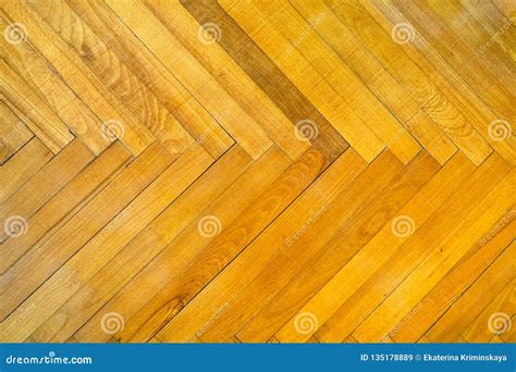 Herringbone Pattern of Parquet Floor from Oak Wood Stock Image - Image ...