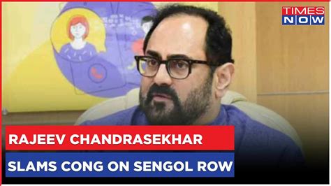 New Parliament Controversy: Rajeev Chandrasekhar's Latest Attack On ...