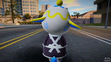 Tia - Animal Crossing Elephant para GTA San Andreas