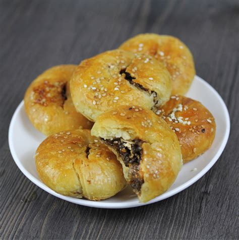 浙江特产 宏继酥饼 浙江特产 传统小吃 梅干菜肉松饼 200g袋装大酥饼