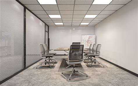 会议室空间效果图表现-代设计