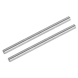 uxcell Round Steel Rod, 4mm HSS 63-65 HRC Lathe Bar Stock Tool 80mm ...