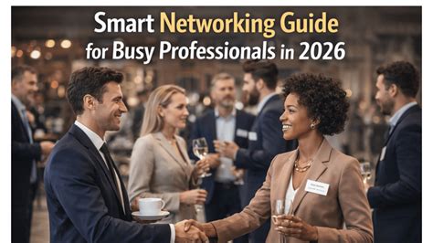 Smart Networking Guide for Busy Professionals in 2026