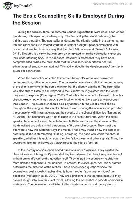 Image result for Client Counselling Examples