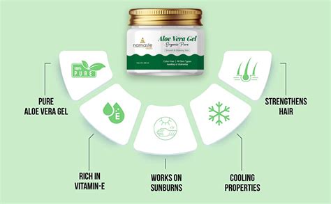 Namaste Veda Herbal Aloe Vera Gel | Ghrtakumaaree |Musabbar Vera With ...