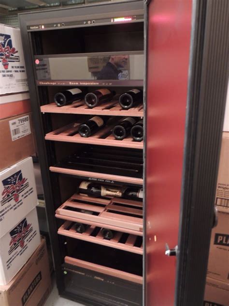 EuroCave Wine Cooler - Chambrage 26"wide x 68.5" height x 25" depth ...
