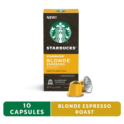 Starbucks by Nespresso Original Line Capsules — Blonde Roast Espresso ...