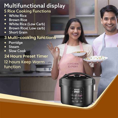 AGARO Regal Electric Rice Cooker Price in India - Buy AGARO Regal ...