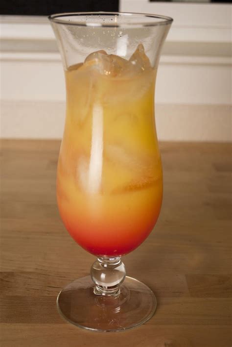 Malibu Sunrise | Malibu pineapple, Malibu rum and Orange juice