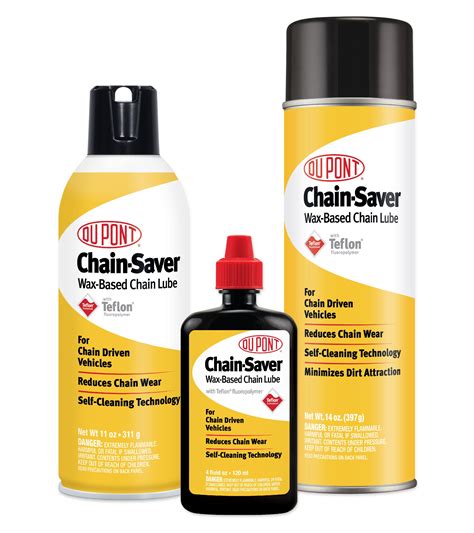 Amazon.com : DuPont Teflon Chain-Saver Dry Self-Cleaning Lubricant, 11 ...
