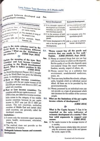 Image result for Development Class 10 PDF