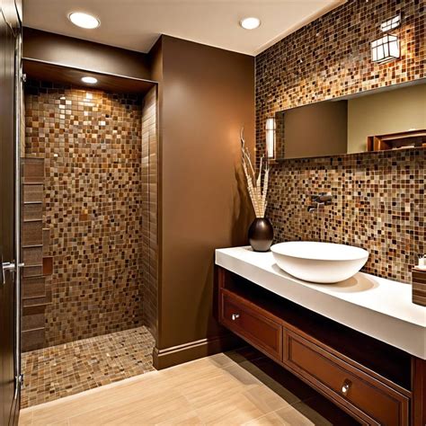 30 Brown Tile Bathroom Ideas for a Stylish Remodel