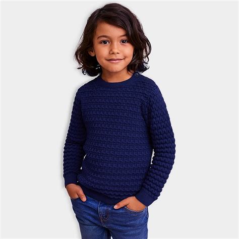 Mi Arcus - 1PK Cotton Jersey Knit Sweater Full Sleeves - Sweater Full ...
