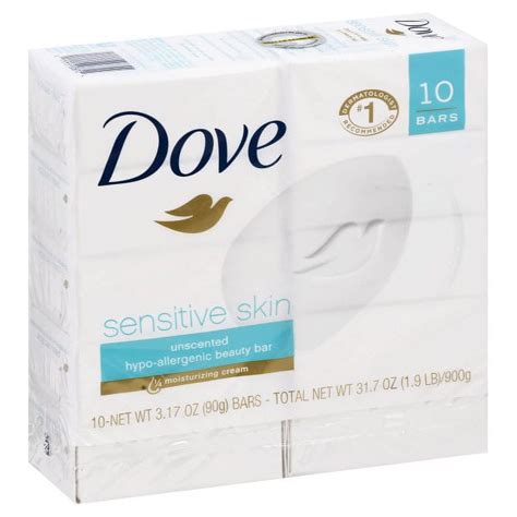 Dove, Bar Soap Sensitive Skin, 31.7 Ounce - Walmart.com