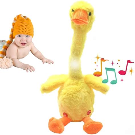 J S Kids 33 cm Talking Dancing Duck, Repeating Speech Mimicking ...
