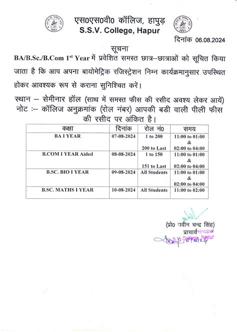 SSV College, Hapur