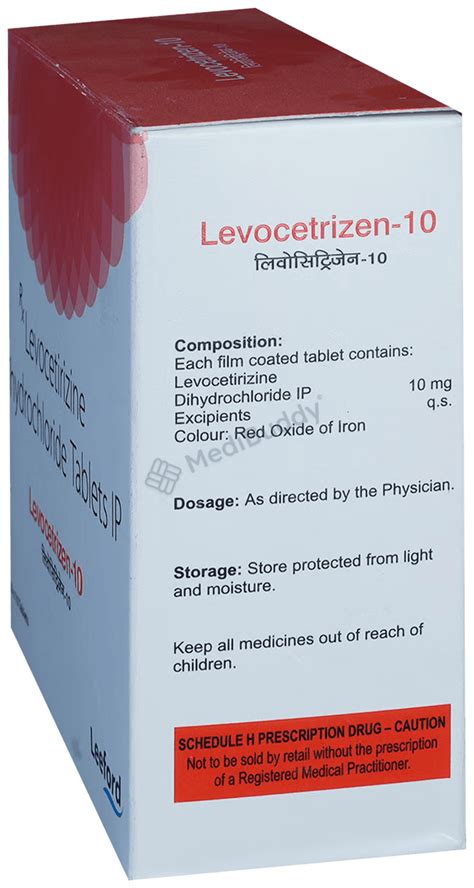 Levocetrizen 10mg Tablet: Price, Uses, Side Effects & How to Use ...