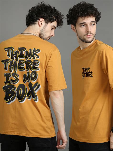 Think There is No Box Oversize T-Shirt – Bushirt