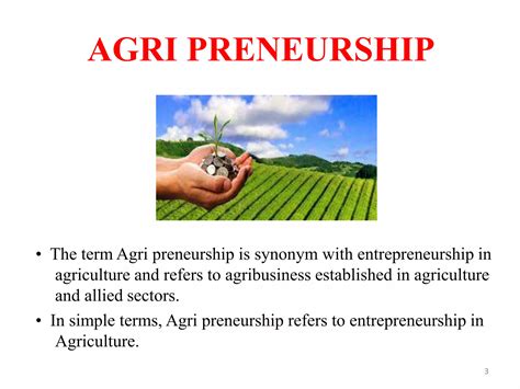 Agri preneurship | PPTX