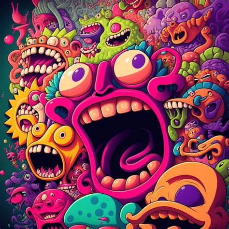 सपने की दुनिया की पृष्ठभूमि भित्तिचित्र कला जेनेरेटिव एआई का सार ...