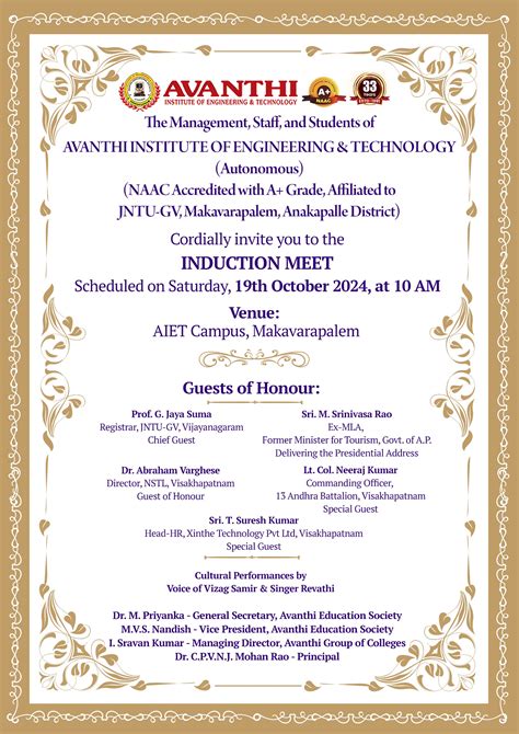 Engineering College Visakhapatnam | MBA College | M Tech Vizag - Avanthi