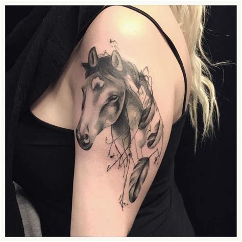 horse tattoo ideas with meaning