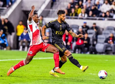 Denis Bouanga scores 2 goals as LAFC routs New England - Daily News