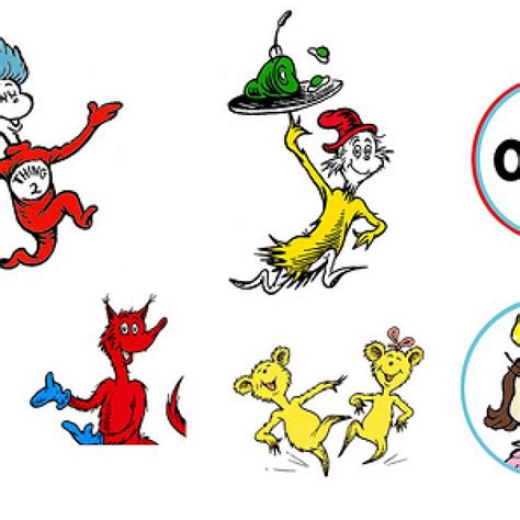 Dr Seuss Printable Characters - Printable Word Searches