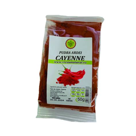 Natural Seeds Product Cayenne paprika por, 50g - eMAG.hu