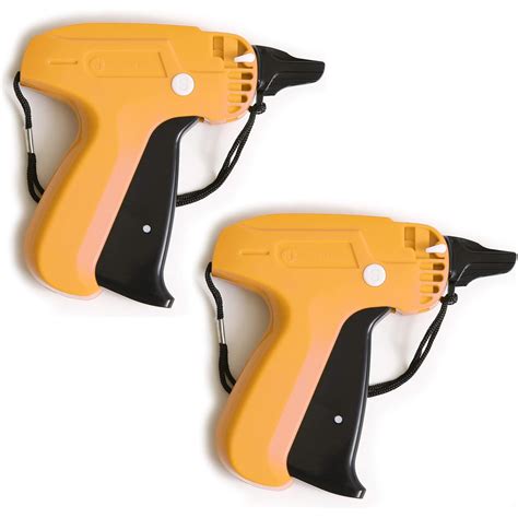 Tagging Gun Set (2 Pack) - Handheld Security and Pricing Label Tag ...
