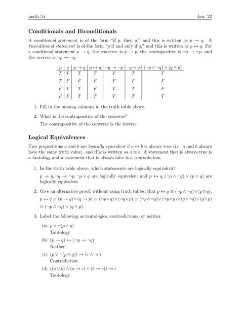 Image result for Conditional Equivalences