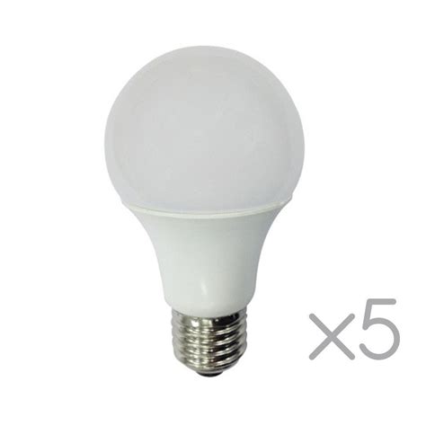 Pack saving 5 LED bulbs E27 standard 10W in Wonderlamp