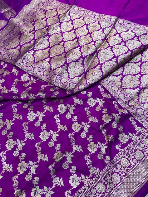 Pure silk banarasi Jaal Saree – Mofi fashion