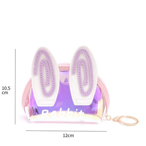Trendy Rabbit 2in1 Coin Pouch And Keychain – TinyBo