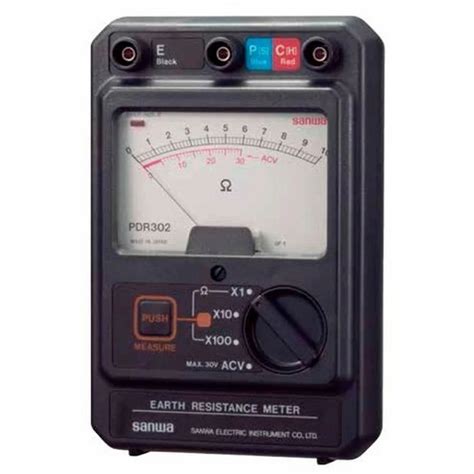 ELECTRICAL PORTABLE MEASURING INSTRUMENTS - Analog Insulation Tester ...