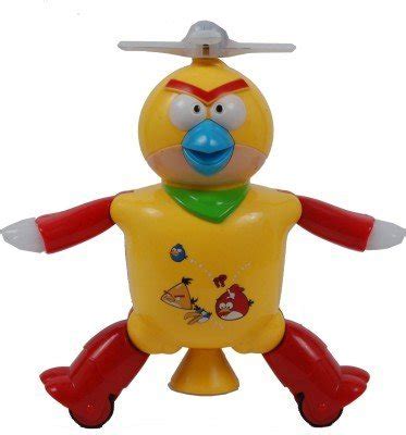 Dancing Angry Bird Robot Flashing Lights Music Rotating Step Movements ...