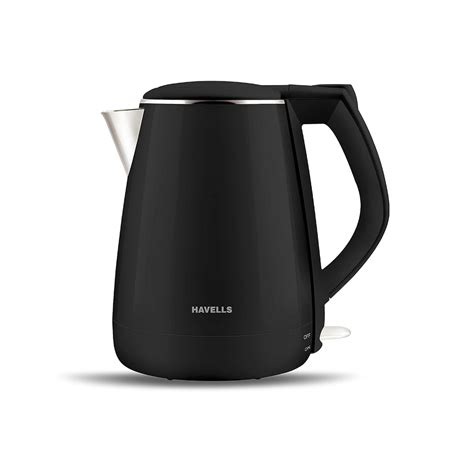 Havells 1500W Electric Kettle: 1.2L, Cool Touch, Auto Shut Off, Black ...